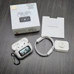 Airpods Pro 2nd Generation, ENC/HIFI with Display Touch Screen Wireless Earbuds, - Image 6