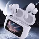 Airpods Pro 2nd Generation, ENC/HIFI with Display Touch Screen Wireless Earbuds,